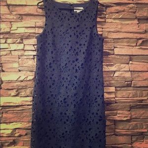 Navy Blue Knee length dress